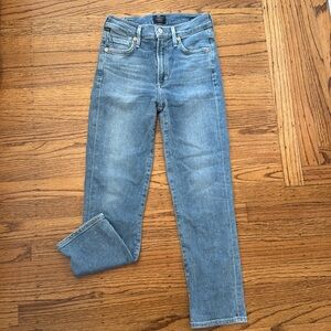 Citizens of Humanity Petite high rise cigarette ankle